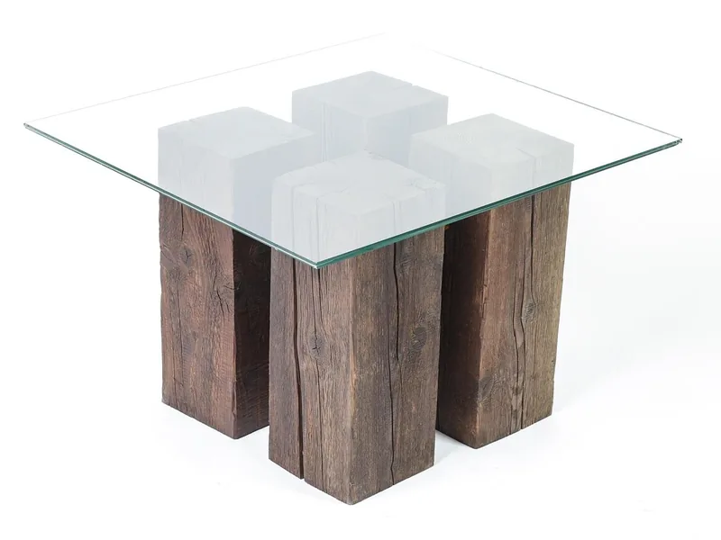 Walnut dining table, bespoke