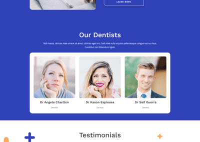 Dental Clinic Website Template