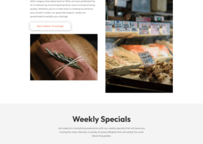 Butcher’s Website Template