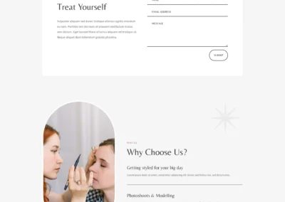 Beauty Salon Ipswich Template