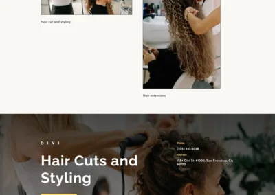 Hair Salon Ipswich Template